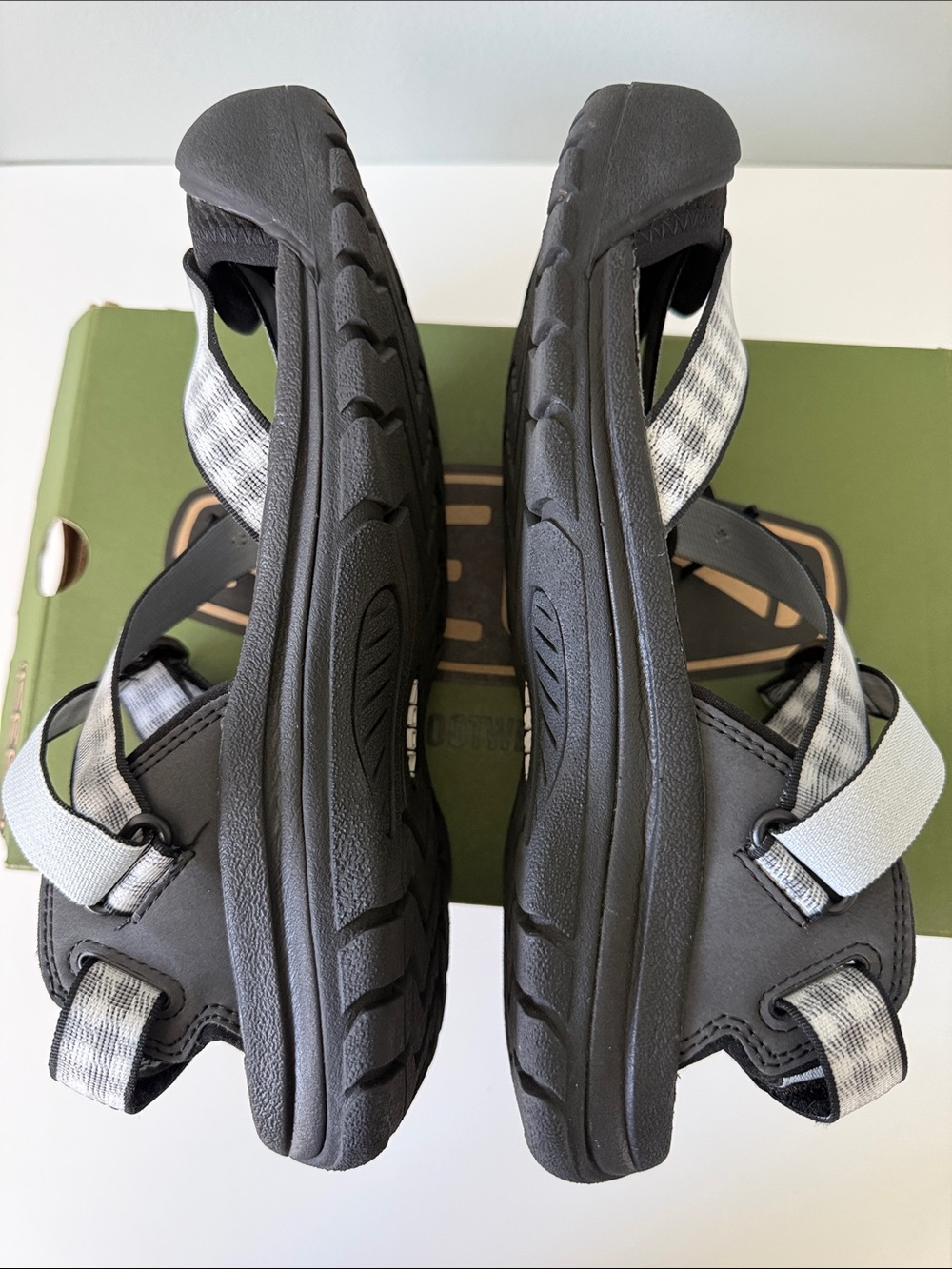 Keen Zerraport ll - Black Gingham US W 8.5 - Picture 8 of 12